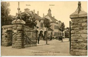 Königsbrück. Truppenübungsplatz Haupteingang