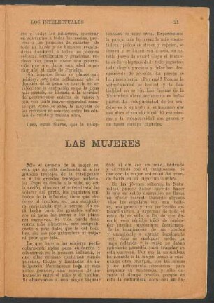 Las mujeres