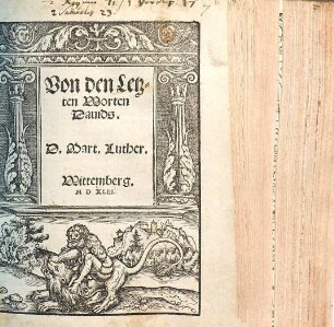 Von den Letzten Worten Dauids