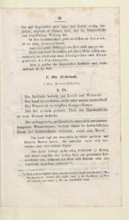 V. Die Erdrinde