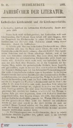 61,2: Heidelberger Jahrbücher der Literatur