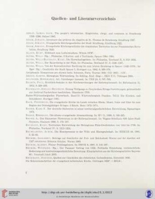 Quellen- und Literaturverzeichnis