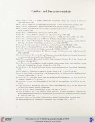 Quellen- und Literaturverzeichnis