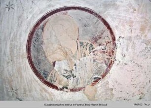 Ausmalung mit Thronendem Christus und Heiligen Kriegern