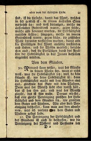 Von dem Glauben. - Von der Taufe.