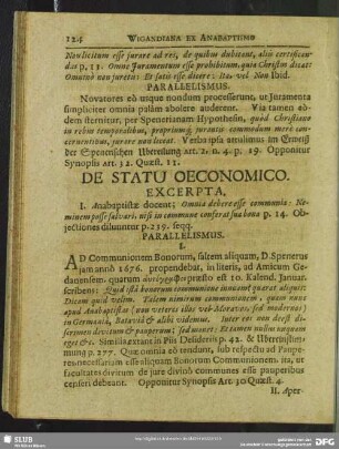 De Statu Oeconomico