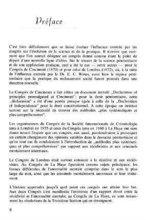 6-13, Préface / Preface