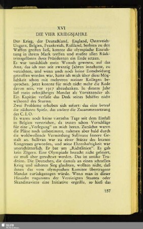 XVI Die Vier Kriegsjahre
