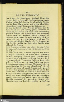 XVI Die Vier Kriegsjahre