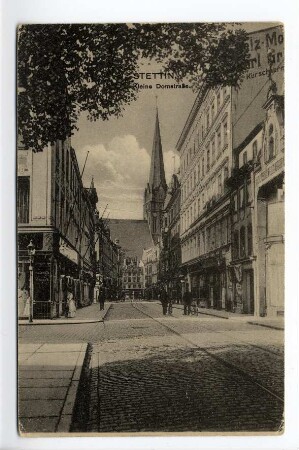 Stettin. Kleine Domstraße.