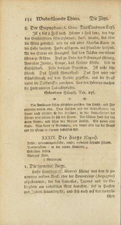 XXXIX. Die Ziege