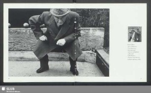 Adenauer beim Boccia