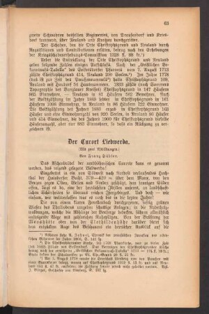 Der Curort Liebwerda