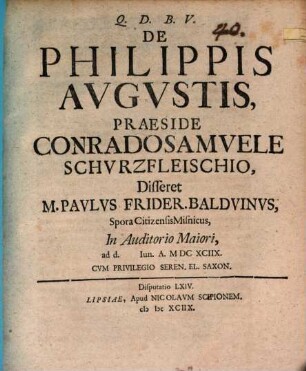 De Philippis Augustis