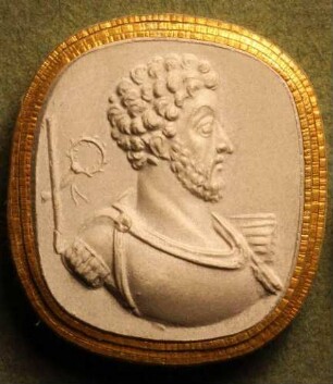 Profilbildnis des Commodus (Daktyliothek, Zweites Historisches Tausend)