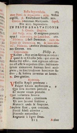565-577, In Festo Exaltationis