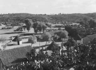 Keren : Hütten und Häuser der Stadt Keren