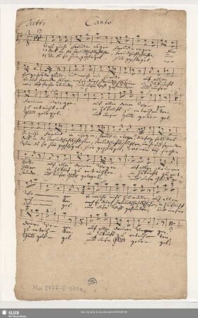 Alfonso. Excerpts - Mus.2477-E-511 - Mus.2477-E-511a : Coro, orch, bc