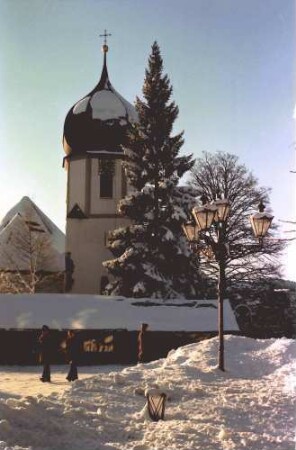 Hinterzarten: Pfarrkirche; Zwiebelhaube