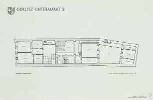 Görlitz, Untermarkt 3 : Görlitz, Wohnhaus, Riss