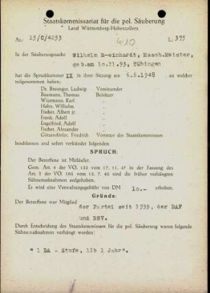 Reinhardt, Wilhelm