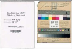 Entnazifizierung Jakob Otermann , geb. 15.09.1897 (Signalwerkmeister)