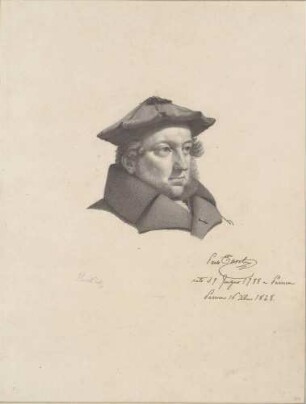 Bildnis Toschi, Paolo (1788-1854), Kupferstecher