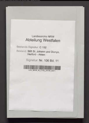 Prokuratur Rechnung, mit Belägen.