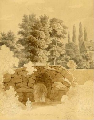 Durchgang zum alten Erbprinzengarten