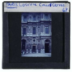 Paris, Louvre (GC 48.8607,2.3372),Paris, Cour Carrée