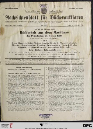 Kunst: Illustrierte Bücher, Graphik, Handzeichnungen usw. (Nr. 1-66)