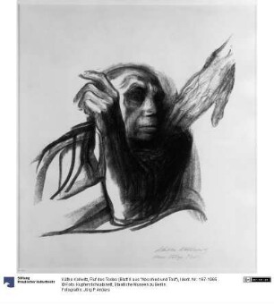 Ruf des Todes (Blatt 8 aus "Abschied und Tod")