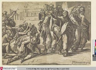 [Christi Heilung der Aussätzigen; Jésus Christ guérissant les lépreux; Christ healing the lepers]