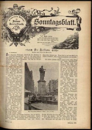 Ausgabe vom Sonntag, den 29. November 1903.