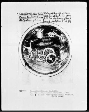 Hs. 494 & deutscher Kalender & fol 5