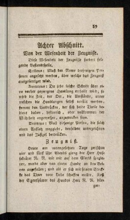 59-62, Achter Abschnitt.