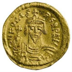 Münze, Solidus, 607 - 609