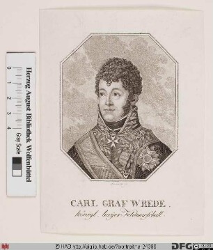Bildnis Carl Philipp von Wrede (1815 Fürst)