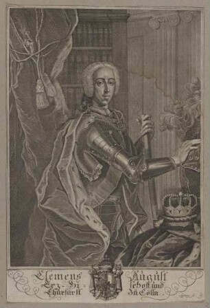 Bildnis des Clemens August, Erzbischof von Köln