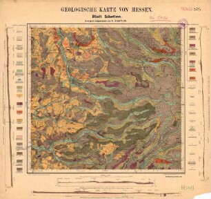 [5420] Schotten, Geologische Karte von Hessen
