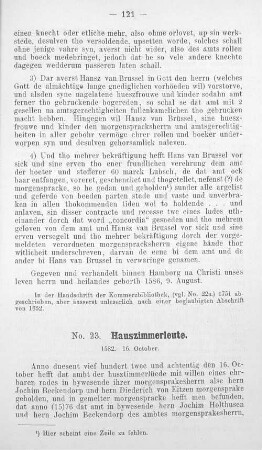 No. 23. Hauszimmerleute.