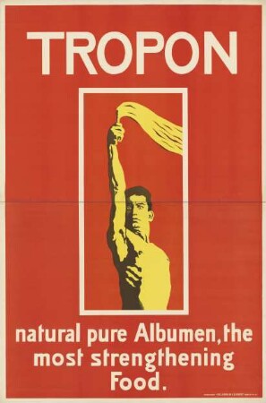 Tropon. natural pure Albumen, the most strengthening Food