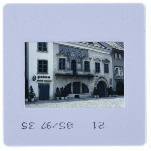 Sopron, Gambrinus-Haus : ehem. Rathaus der Stadt Sopron