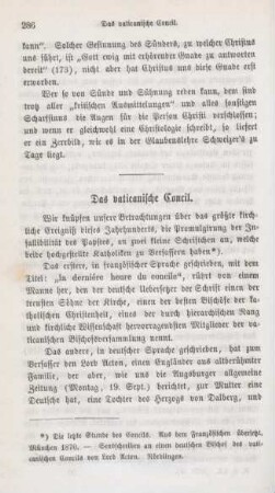 286-321 Das vaticanische Concil