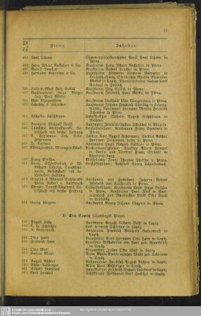 B. Handelsregister : B. Sitz Copitz (Landbezirk Pirna)