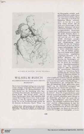 Wilhelm Busch: Bildergeschichten und Zeichnungen