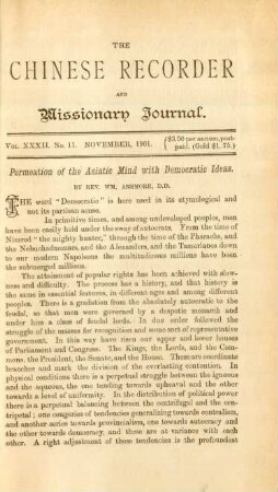 No. 11. November, 1901