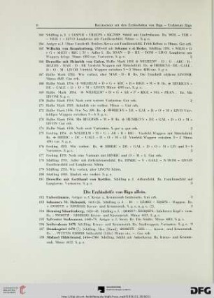 Die Erzbischöfe von Riga allein (Nr. 182-221)