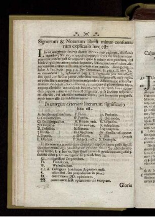 Signorum & Notarum libelli minus consuetarum explicatio haec est