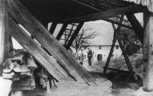 Naundorf-Gastewitz. Bockmühle, Teil des Bockes, aus: "Sächsische Heimatblätter", Heft 5, 1971